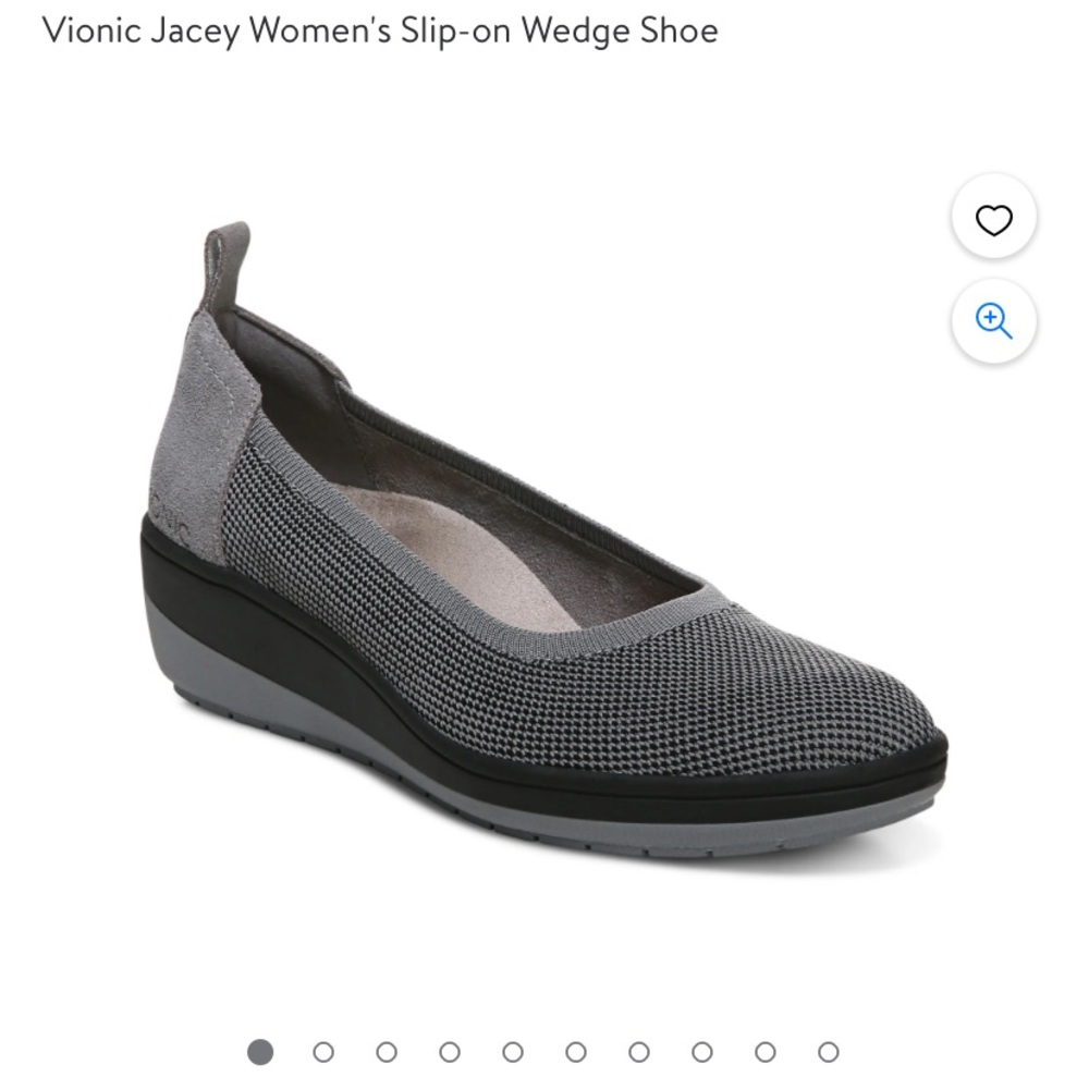 Vionic “Jacey Knit” Slip On Wedge
